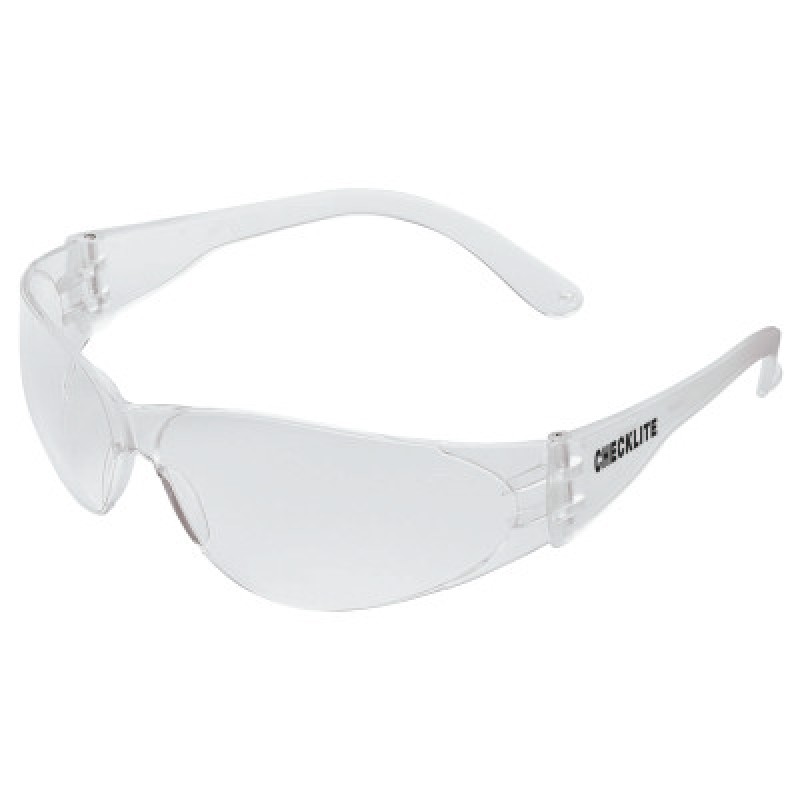 CHECKLITE SAFETY GLASSESCLEAR LENS-MCR SAFETY-135-CL110