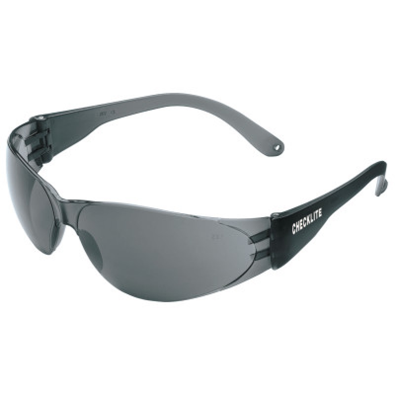 CHECKLITE SAFETY GLASSESGREY LENS-MCR SAFETY-135-CL112