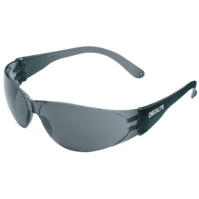 CHECKLITE SAFETY GLASSESGRAY ANTI-FOG-MCR SAFETY-135-CL112AF