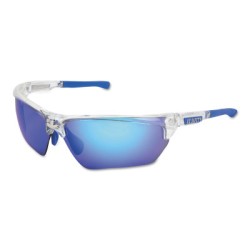 DOMINATOR DM3 CLEAR FRAME  BLUE DMD MIR-MCR SAFETY-135-DM1328B