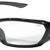 FORCE FLEX OPAQUE BLK FRM- CLR  LENS-MCR SAFETY-135-FF120