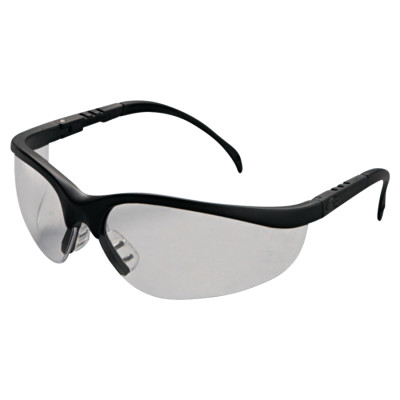 KLONDIKE BLACK FRAME CLEAR ANTI-FOG LENS-MCR SAFETY-135-KD110AF