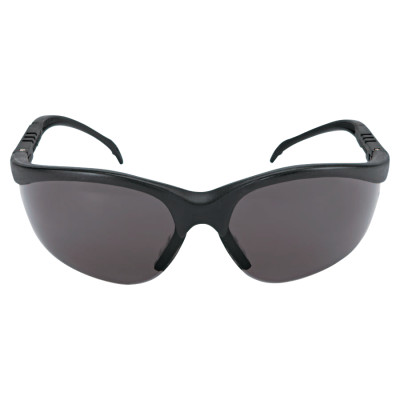 KLONDIKE BLACK FRAME GREY LENS SAFETY SPECTACLE-MCR SAFETY-135-KD112