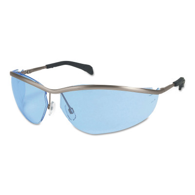 KLONDIKE SAFETY GLASSESMETAL FRAME LIGHT BLUE-MCR SAFETY-135-KD213