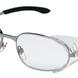 CR R2120 CLEAR/CHROME FRAME-MCR SAFETY-135-R2120