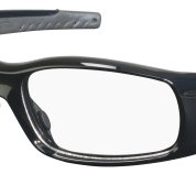 SWAGGER POLISHED BLACK FRAME CLEAR-MCR SAFETY-135-SR110