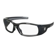 SWAGGER POLISHED BLACK FRAME CLEAR-MCR SAFETY-135-SR110