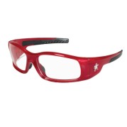 SWAGGER CRIMSON RED FRAME CLEAR-MCR SAFETY-135-SR130