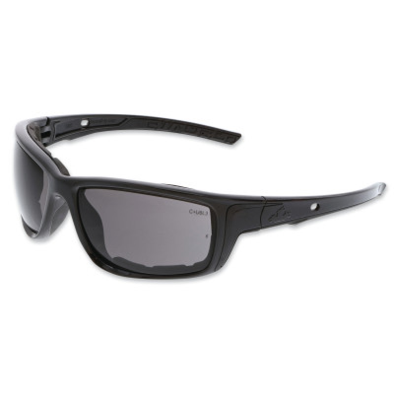 CHARCOAL FRAME  GRAY MAX6 LENS-MCR SAFETY-135-SR512PF