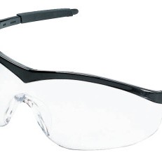 STORM BLACK FRAME CLEARLENS SAFETY GLASS-MCR SAFETY-135-ST110