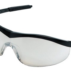 STORM BLACK FRAME IN/OUTCLR MIR LENS SAFETY GLS-MCR SAFETY-135-ST119