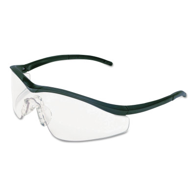 TRIWEAR ONYX FRAME SAFETY GLASSES CLEAR AF LENS-MCR SAFETY-135-T1110AF