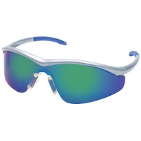 TRIWEAR STEEL FRAME SAFETY GLASSES EMERALD LENS-MCR SAFETY-135-T114G