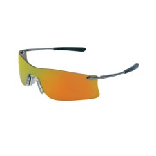 RUBICON METAL TEMPLE SAFETY GLASSES FIRE LENS-MCR SAFETY-135-T411R