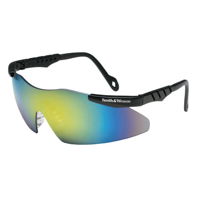 S&W MAGNUM 3G SAFETY GLASSES BLACK/GOLD METALLIC-KCCJACKSON SAFE-412-19940