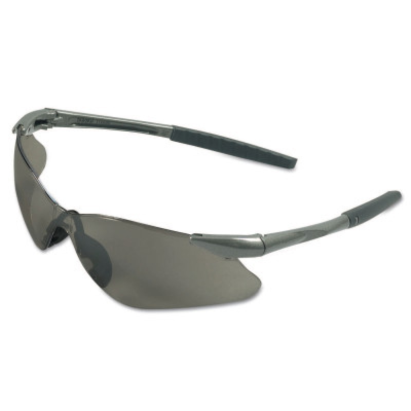 NEMESIS VL SAFETY GLASSES GUNMETAL FRAME SMOKE L-KCCJACKSON SAFE-412-25704