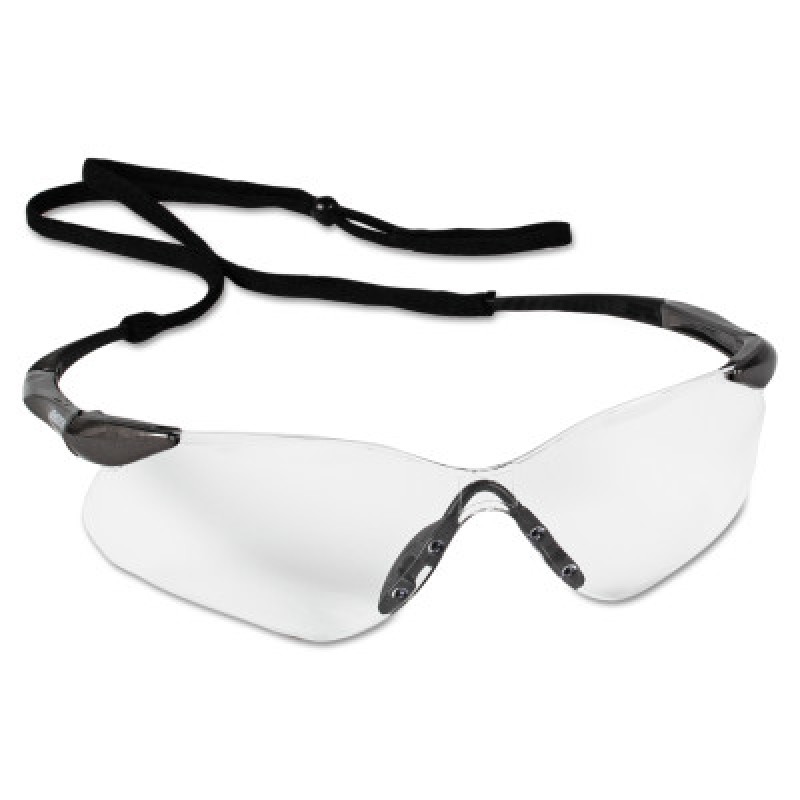 NEMESIS VL SAFETY GLASSES GUNMETAL FRAME CLEAR A-KCCJACKSON SAFE-412-29111