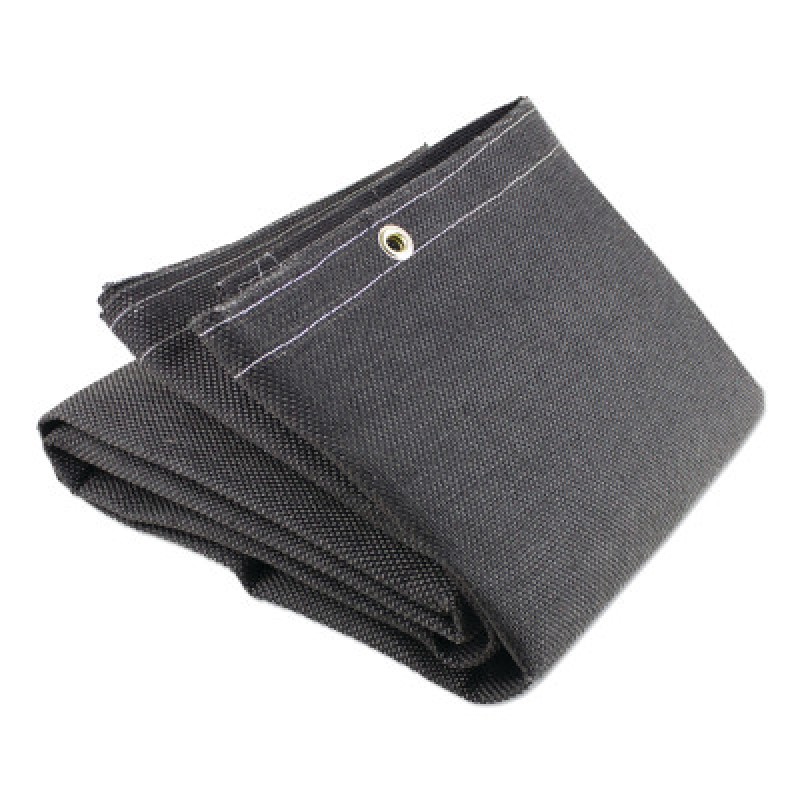 WILSON 6'H X 8'W BLACK24 OZ FIBERGLSS BLANKET-SUREWERX USA IN-138-36318