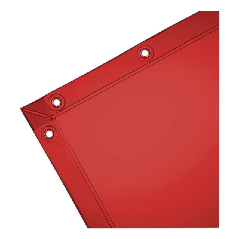 WILSON 6'H X 4'W SPECTRAORANGE 14 MIL CURTAIN-SUREWERX USA IN-138-37606