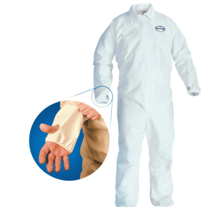 COVERALL A40 BB W THUMBHOLE LG-KCCJACKSON SAFE-412-42526