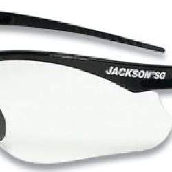 JACKSON SG - BLACK/CLEAR2.50 DIOPTER-SUREWERX USA IN-138-50042