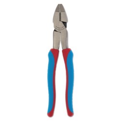 9" HIGH LEVERAGE ROUND NOSE LINEMAN'S PLIER-CHANNELLOCK INC-140-369CB-BULK