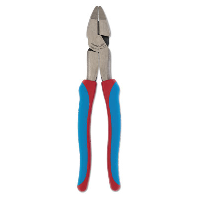 9" HIGH LEVERAGE ROUND NOSE LINEMAN'S PLIER-CHANNELLOCK INC-140-369CB-BULK
