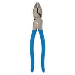 9-1/2" LINEMEN'S PLIER W/ RD NOSE- WIRE STRIPPER-CHANNELLOCK INC-140-369CRFT-BULK