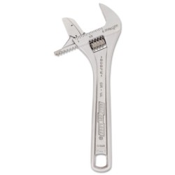 6" ADJ. WRENCH REVERSIBLE JAW  WIDE  CHROME-CHANNELLOCK INC-140-806PW