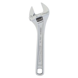 8" CHROME ADJ WRENCH WIDE BULK-CHANNELLOCK INC-140-808W-BULK