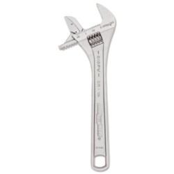 10" ADJ. WRENCH REVERSIBLE JAW  WIDE  CHROME-CHANNELLOCK INC-140-810PW