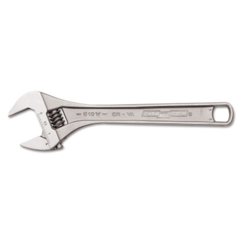 10" CHROME ADJUSTABLE WRENCH-CHANNELLOCK INC-140-810W-CLAM