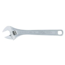 12" CHROME ADJUSTABLE WRENCH-CHANNELLOCK INC-140-812W-CLAM