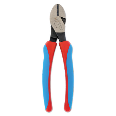 7" EXTREME HI-LEVERAGE DIAG. PLIERS CODE BLUE-CHANNELLOCK INC-140-E337CB-BULK