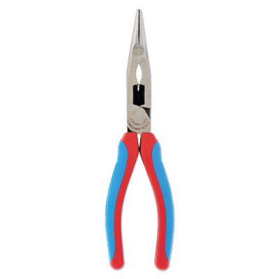 8" HI-LEV LONG ANGLE NOSE PLIERS  CODE BLUE GRIP-CHANNELLOCK INC-140-E388CB-BULK