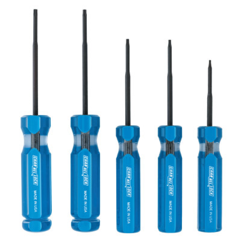 5PC PRECISION TORX SET-CHANNELLOCK INC-140-TP-5A