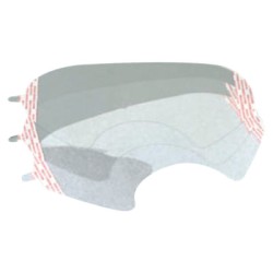 FACE SHIELD PEEL OFF COVER FOR 6800-3M COMPANY-142-6885