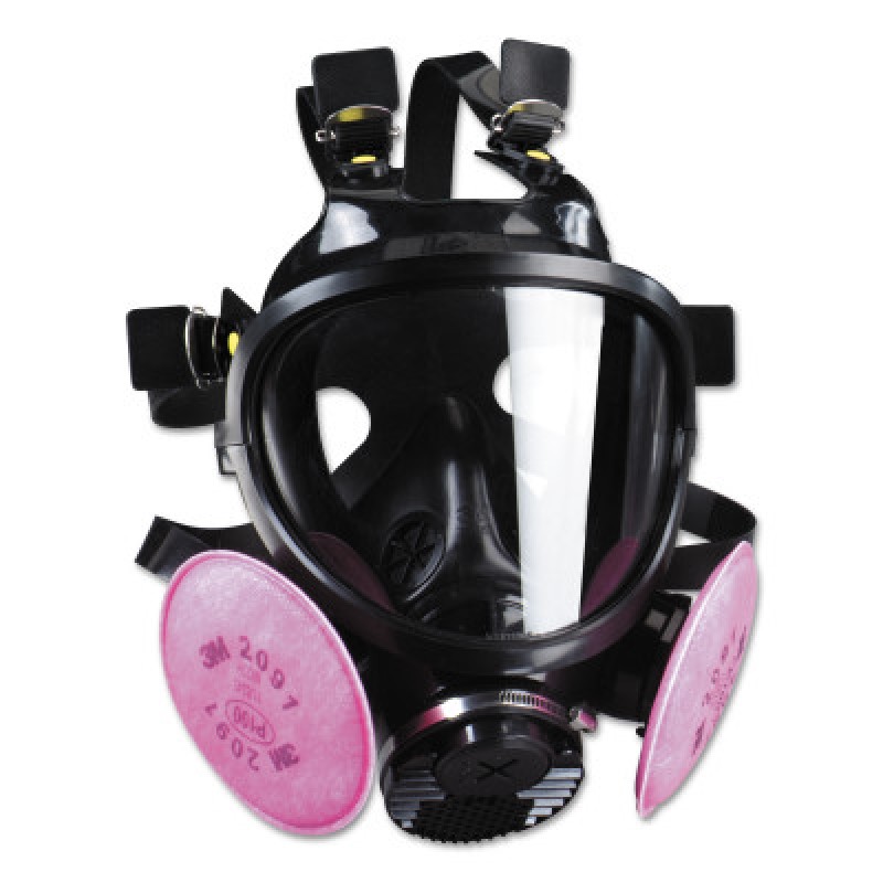 FULL FACEPIECE SILICONERESPIRATOR MEDIUM SIZE-3M COMPANY-142-7800S-M