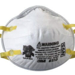 N95 MAINT. FREE PARTICULATE RESPIRATOR RED-3M COMPANY-142-8210