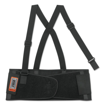 1650 ECONOMY ELASTIC (L)BLACK-ERGODYNE-150-11094