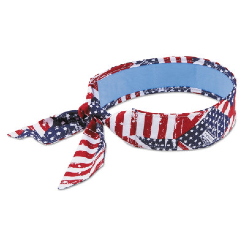 STAR/STRIP BANDANA/HEADBAND-TIE-ERGODYNE-150-12303