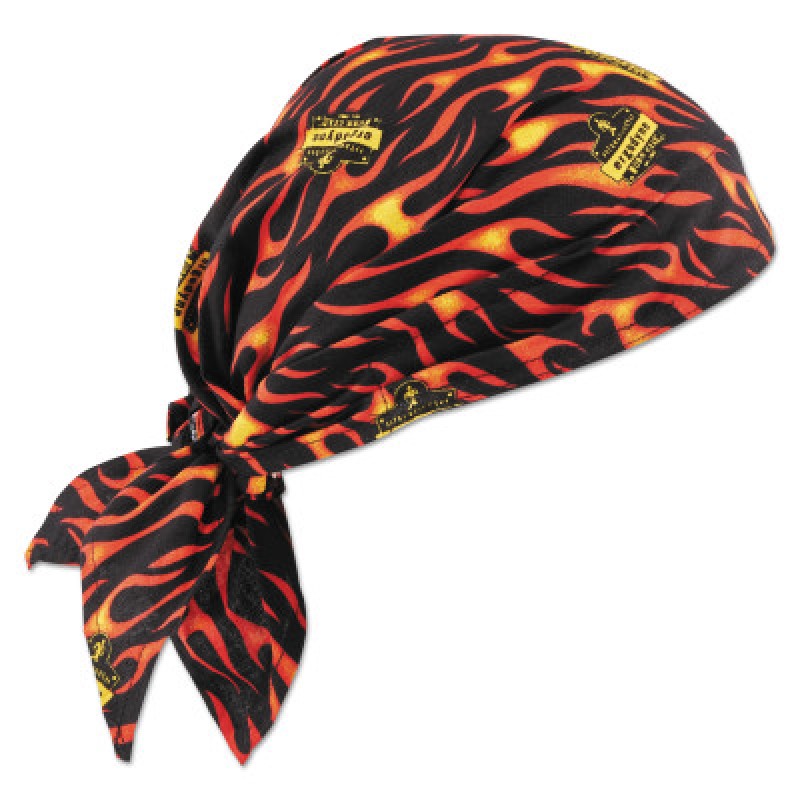 MODEL 6700 FLAMES HEADBAND/BANDANA ONE SIZE-ERGODYNE-150-12341