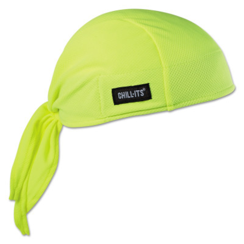 CHILL-ITS 6615 HIGH PERFORMANCE DEW RAG  LIME-ERGODYNE-150-12476