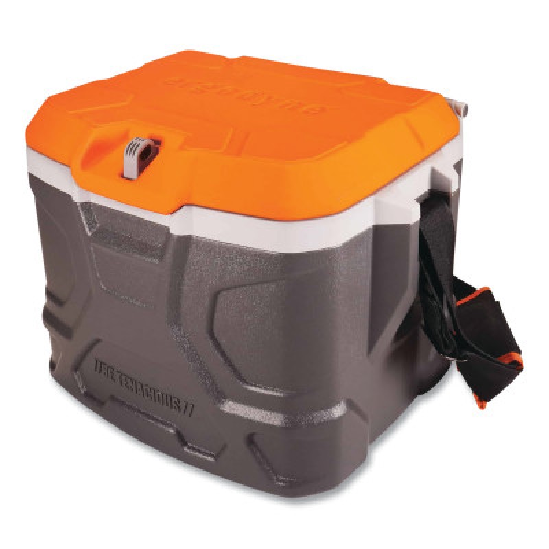 5170 OR & GRY IND HARD SIDED COOLER - 17 QT-ERGODYNE-150-13170