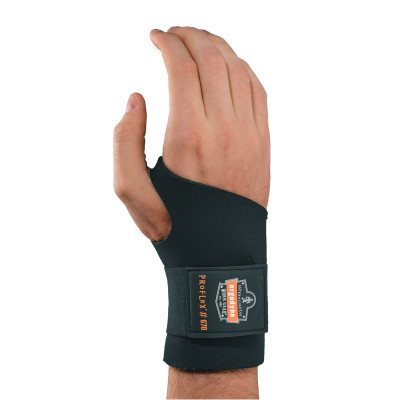 AMBIDEXTROUS SINGLE STRAP WRIST SUPPORT-ERGODYNE-150-16612