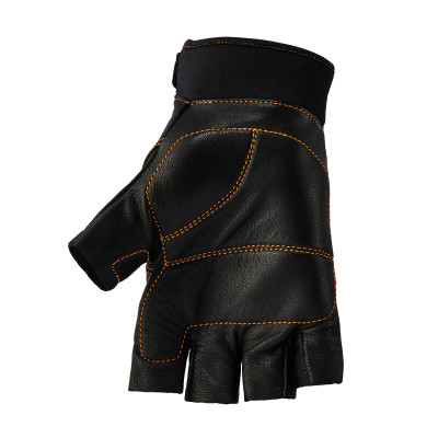 901 HALF-FINGER LEATHERIMPACT GLOVES-ERGODYNE-150-17785
