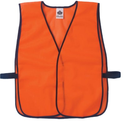 8010HL- ECONOMY MESH VEST- H&L- ORANGE- ONE SIZE-ERGODYNE-150-20010