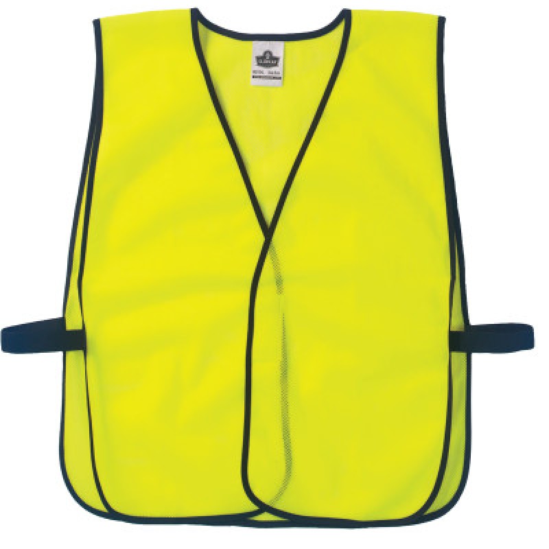 LIME ECONOMY VEST MESH H&L-ERGODYNE-150-20020