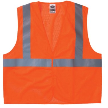 ORANGE ECONOMY VEST MESHH&L-ERGODYNE-150-21015