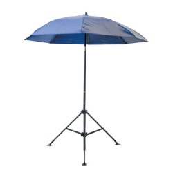 UMBRELLA- 7'- BLUE- VINYL- W/O CASE--LAPCO MFG.-160-UM7VBX